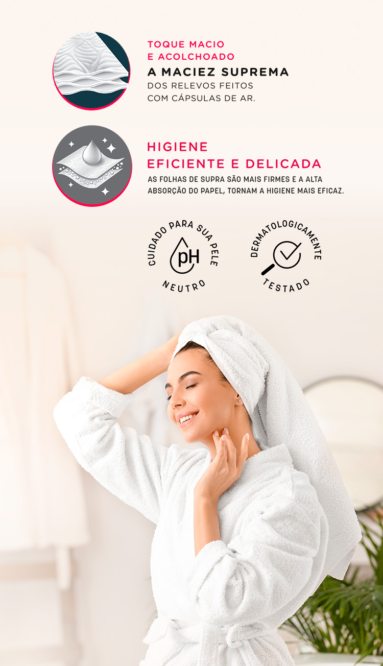 Banner sobre toque macio da marca Supra