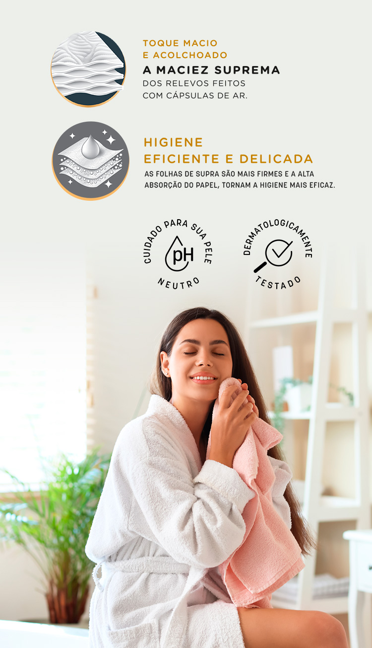 Banner sobre toque macio da marca Supra